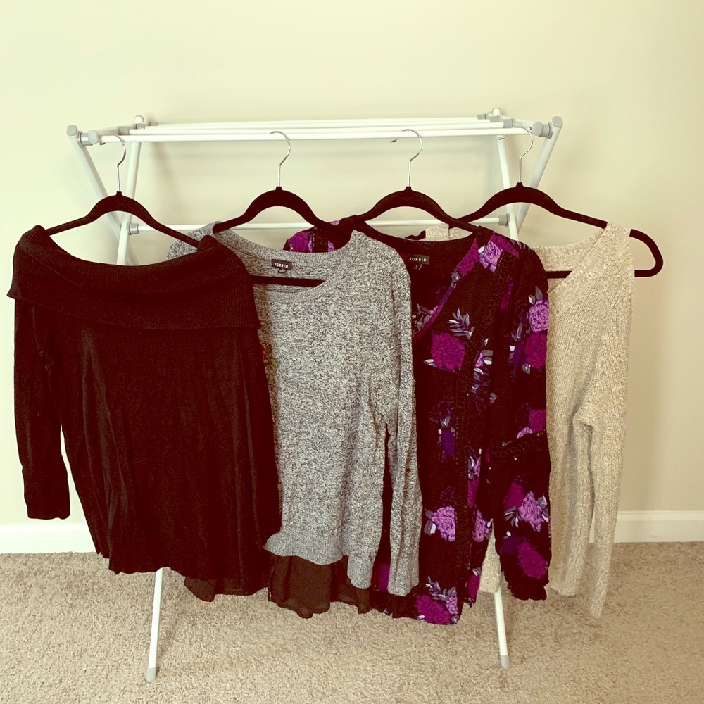 BUNDLE 4 long sleeve/sweaters